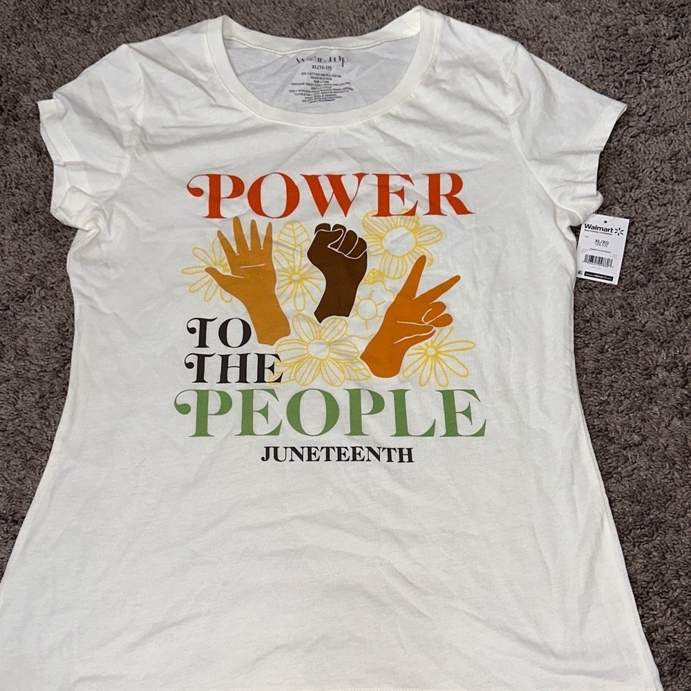 Wound Up White Power to the People Tee